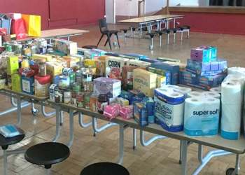 Foodbank donations are still going strong