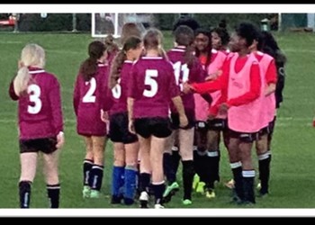 Year 8 and 9 Girls Football Team get off to a great start!