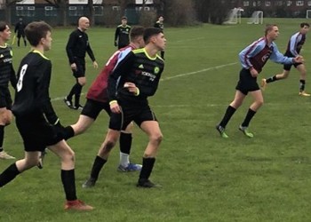 A win for the Sixth Form Boys Football Team!