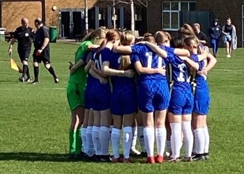 Sixth Form Girls Football team through to the National Final!