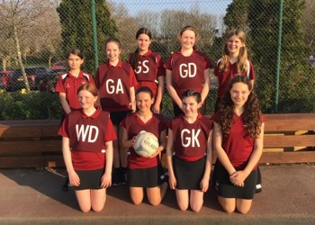 Year 8 Netball Blenheim vs. Hinchley Wood