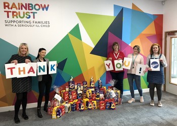 Thanks from the Rainbow Trust