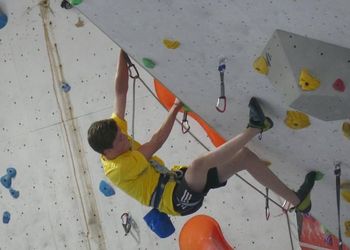 National Climbing Success for Toby