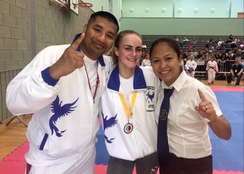 Karate Success for Louise
