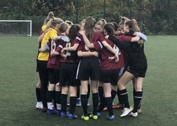 Under 16 Girls’ Football Team Win Their 50th Unbeaten Game