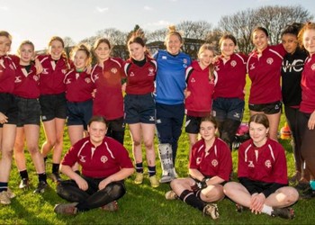 Year 7 girls' rugby team train with World Cup winner Marlie Packer!